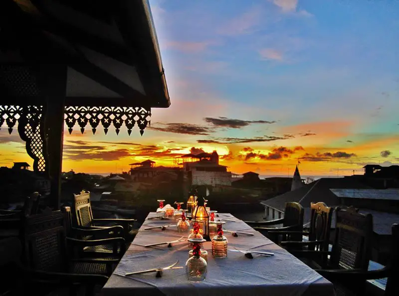Tea House Restaurant at the Emerson on Hurumzi, Zanzibar, Tanzania