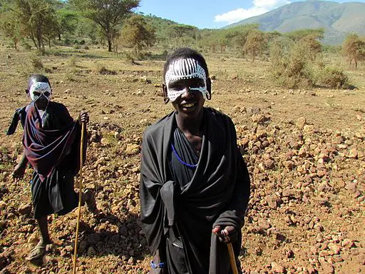 Maasai Initiates in the Ngorongoro Crater, Tanzania