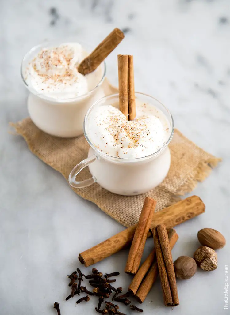 cocktails for cold weather: Brandy Milk Punch