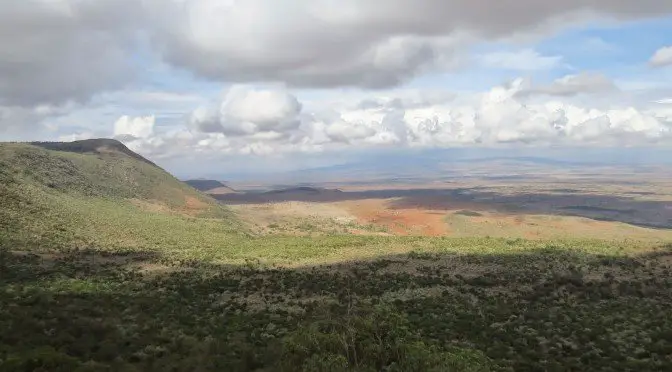 View of the Rift Valley near Naivasha