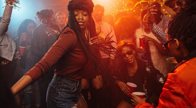 A woman dancing in the club - Nairobi nightlife