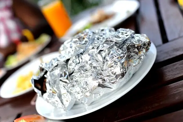 nyama choma wrapped in foil at The Hood Kilimani