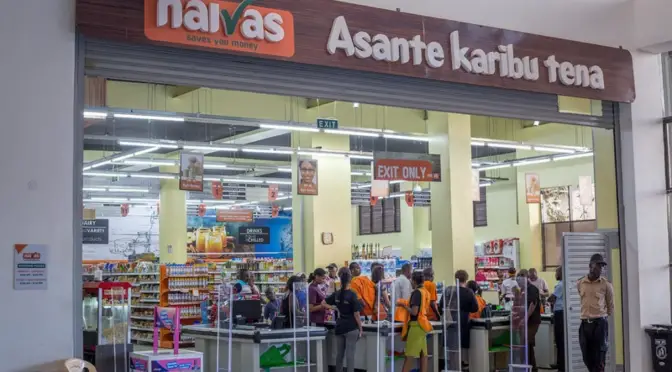 Naivas closing time: Naivas Ngong Road Front Door