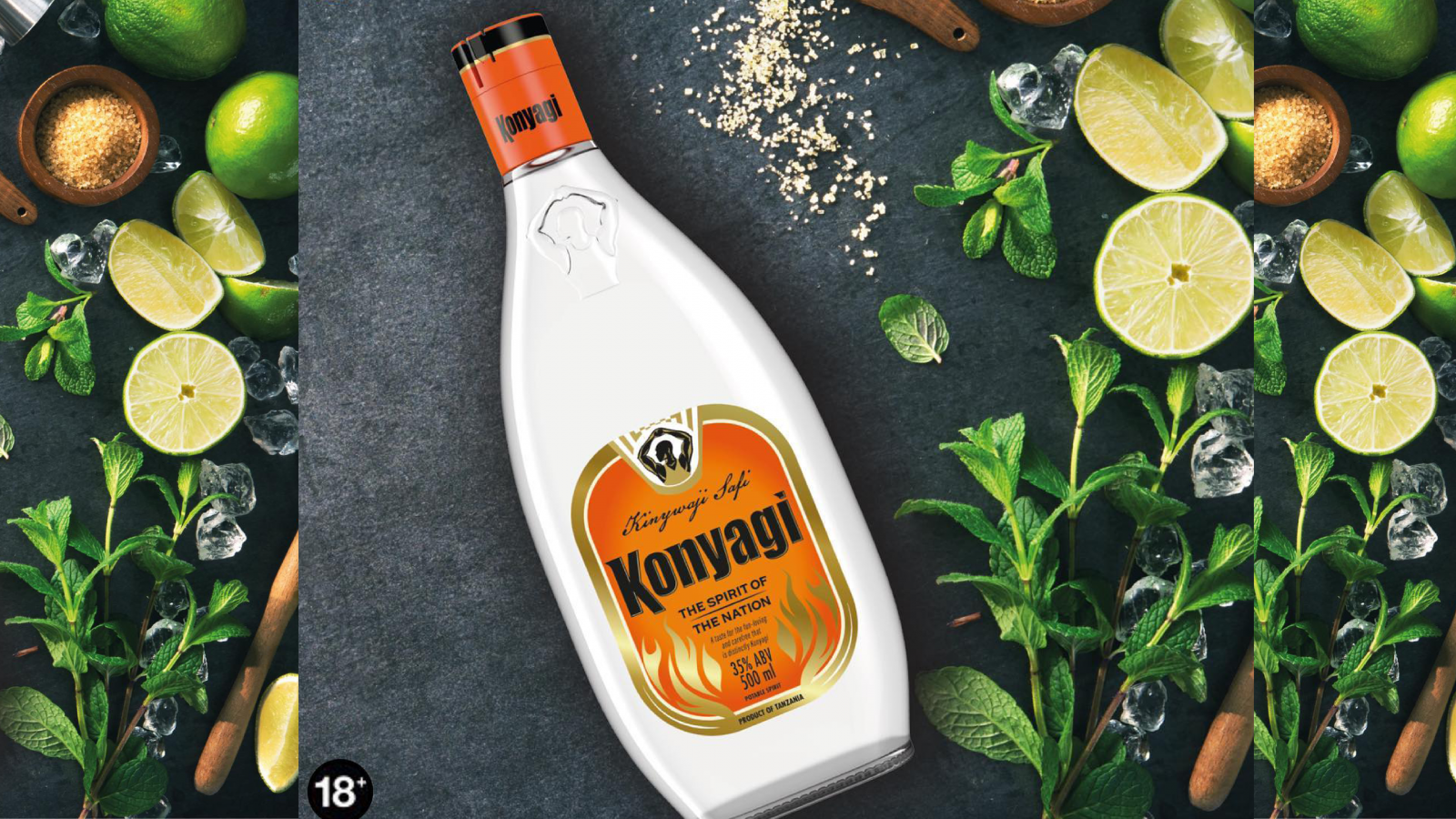 Konyagi bottle new branding