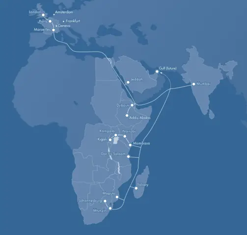 seacom cable map