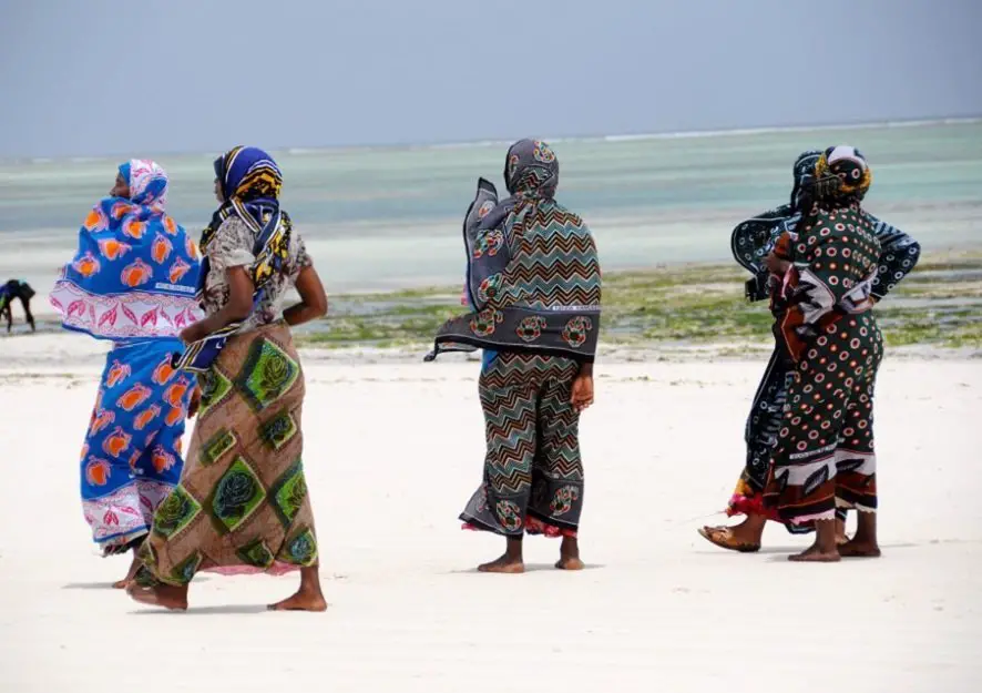 Tanzanian Women in Kanga