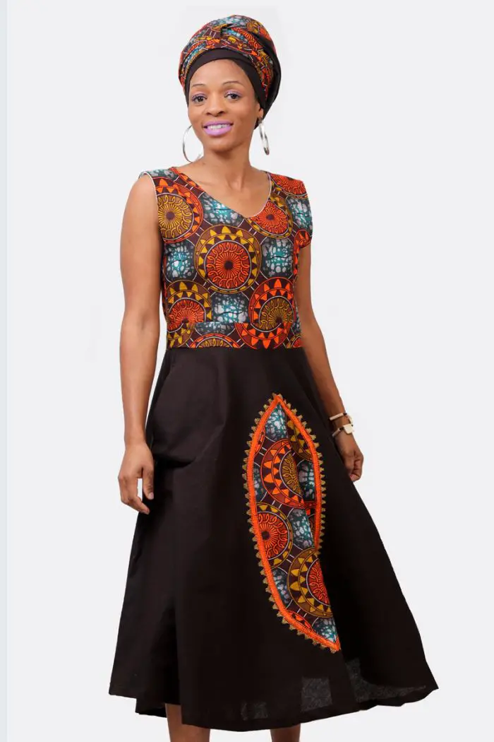 An African attire - attire in Swahili is mavazi