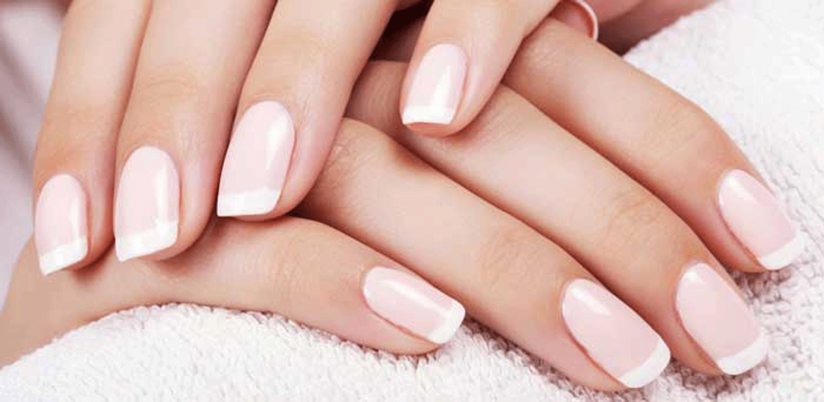 A French manicure
