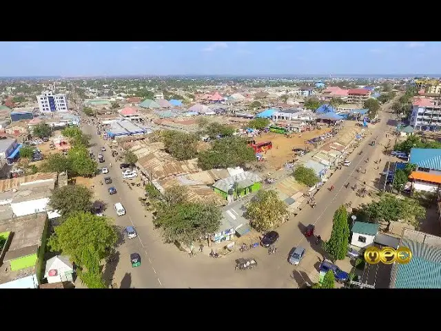 Mwanza to Kahama Km: an aerial view of Kahama