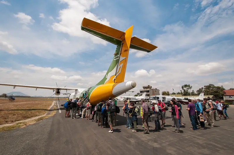 Precision Air at Arusha Airport