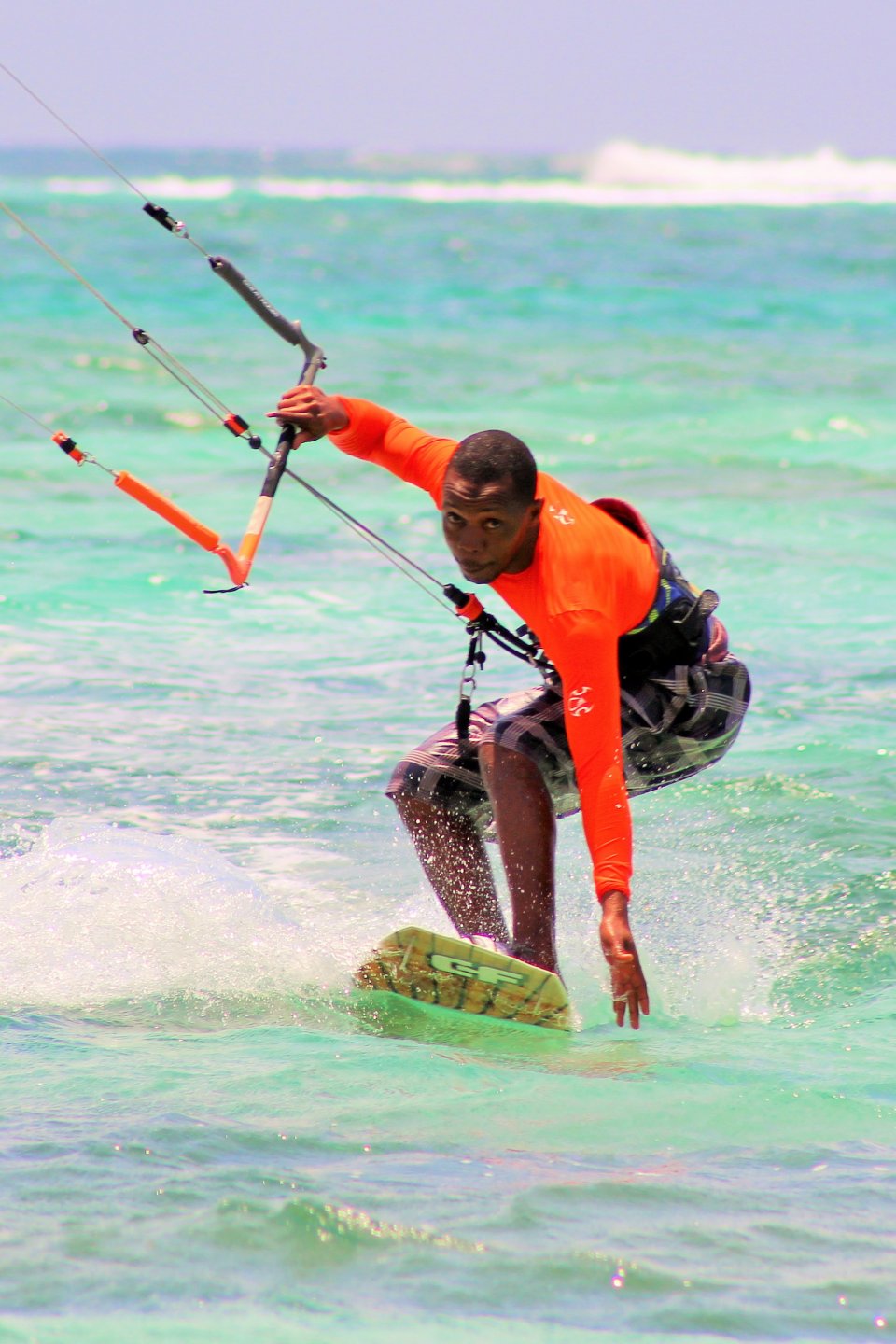 fun activities in Mombasa: kite surfing