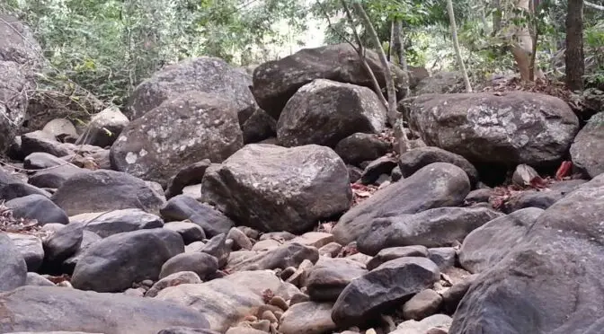 Rocks at Rock Garden Restaurant in Morogoro