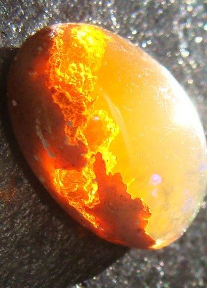 Sunset Fire Opal