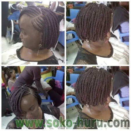 Photos of Best and trending hairstyles in Kenya, 2017: Africa Braids, Abuja  - Kenyayote