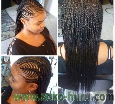 latest hairstyles for ladies in Kenya (Can Be Done at Kenyan Hair Styles & Braids by Eva Nairobi)