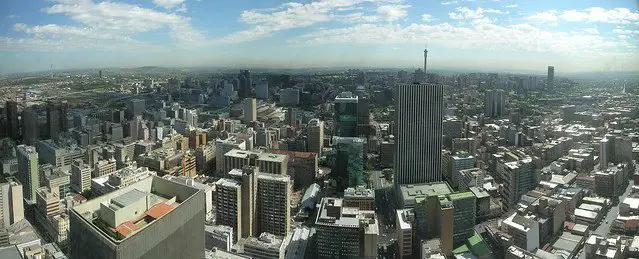 View of North Johannesburg from the Carlton Centre