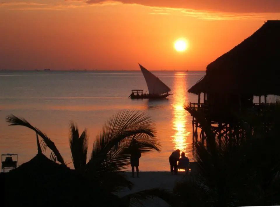 View from La Gemma dell' Est, Nungwi, Zanzibar