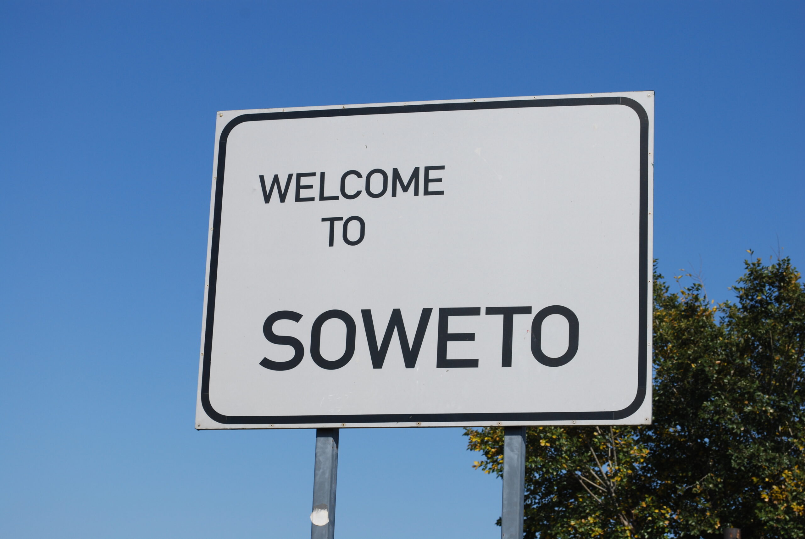 Welcome to Soweto Sign