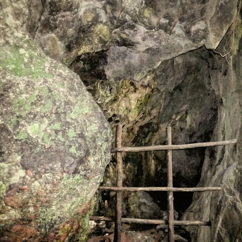 A Cave at the Amabeere ga Nyina Mwiru Caves outside Fort Portal