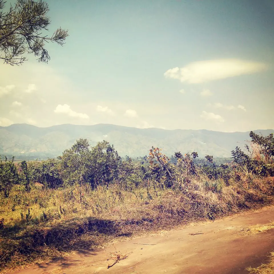 A Dusty Path in Fort Portal, Uganda