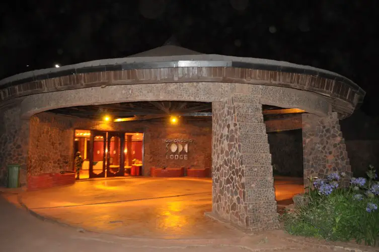 Ngorongoro Sopa Lodge Images -- Main Entrance