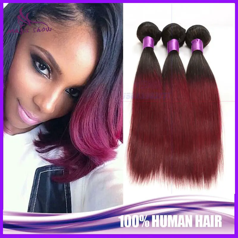 Maroon Hairpiece