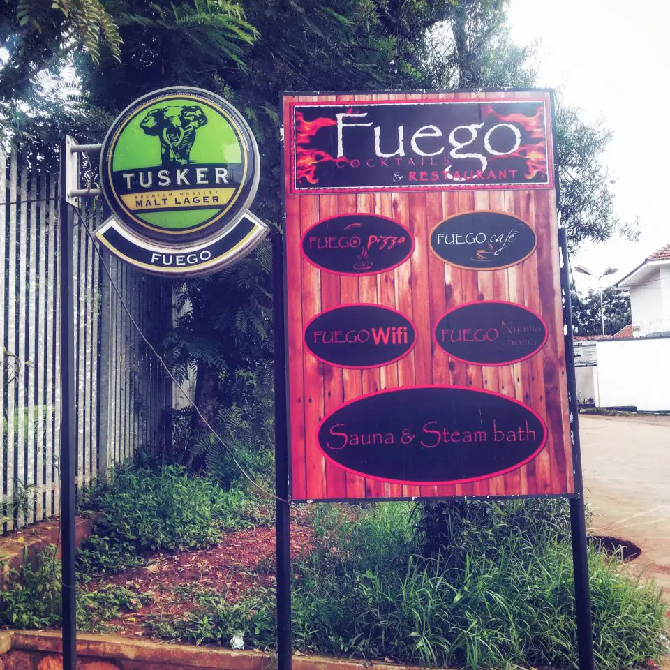 Fuego Cocktails & Restaurant, Muyenga, Kampala, Uganda