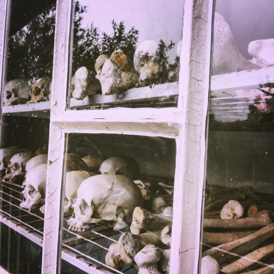 Genocide Memorial at St. Jean Catholic Church and Home Complex in Kibuye, Rwanda