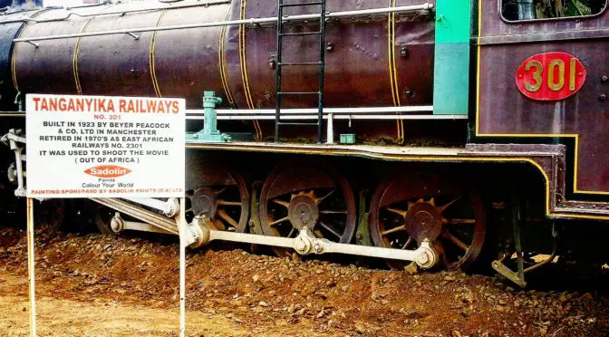 Nairobi Railway Museum photoshoot charges to take photos here: A Former Tanganyika Railways Train at the Nairobi Railway Museum