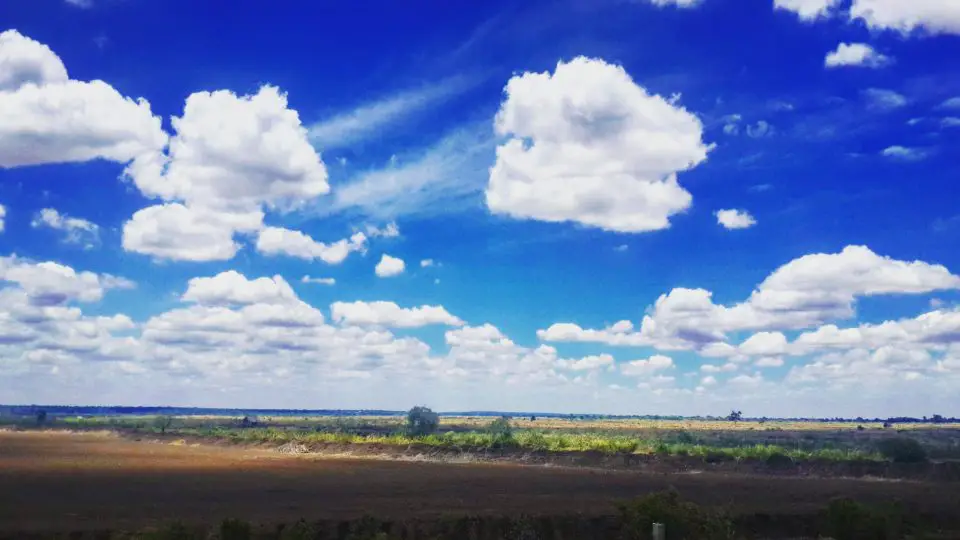 Blue Sky on the Bagamoyo-Msata Road, Tanzania