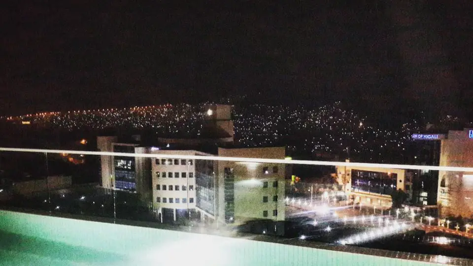 The View of Kigali from Ubumwe Grande Hotel, Kigali, Rwanda
