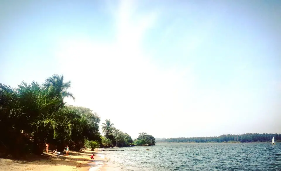 View from the Entebbe Sailing Club