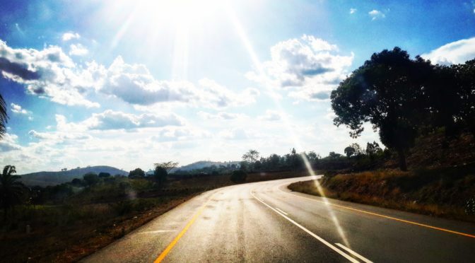 Driving through Korogwe, Tanzania