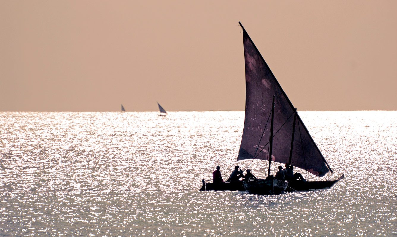 Dhows in Zanzibar