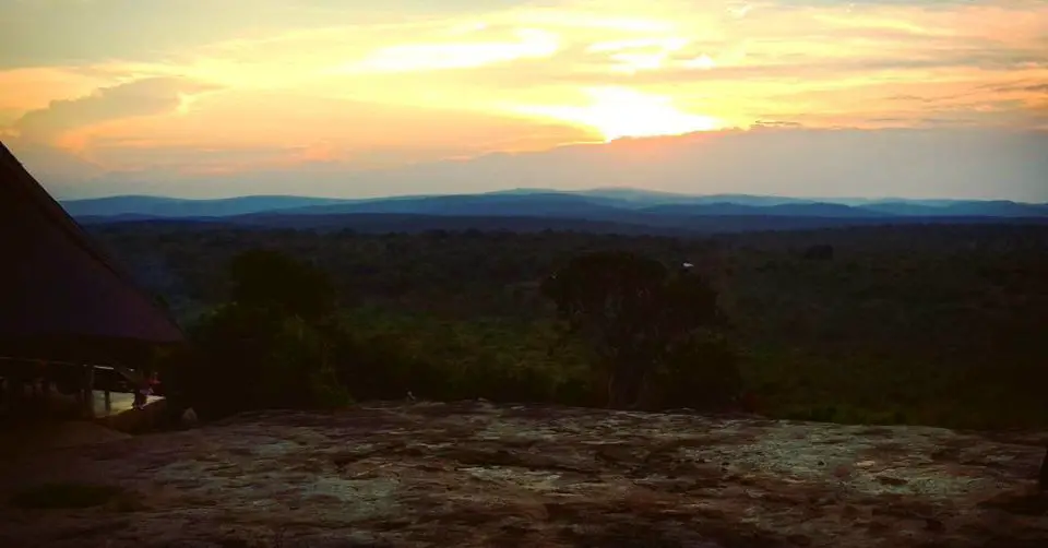 Sunset at Rwakobo Rock