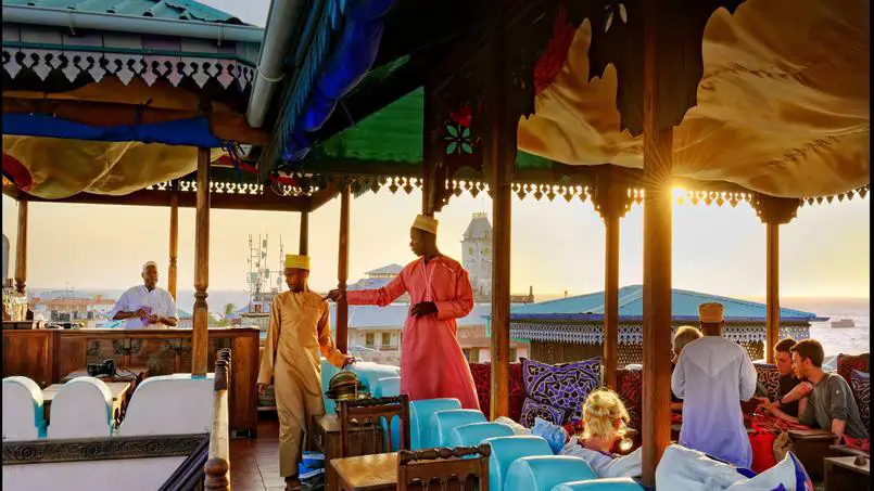 Restaurants in Zanzibar: The Tea House Restaurant Stone Town