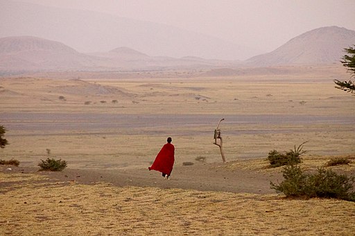 Maasai at Ol Doinyo Lengai