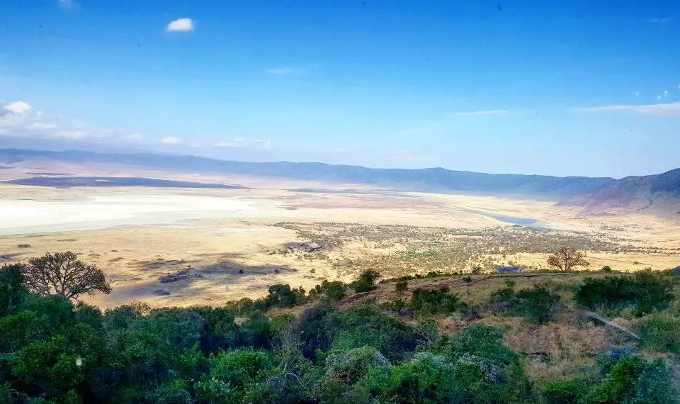 Overview of Ngorongoro Crater No Reference