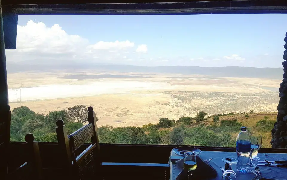 Window View Ngorongoro Serena