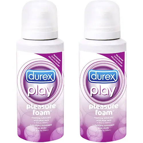 2 bottles of Durex foam