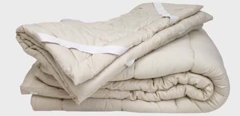 Wool mattress topper that can be used on a Durex mattress.