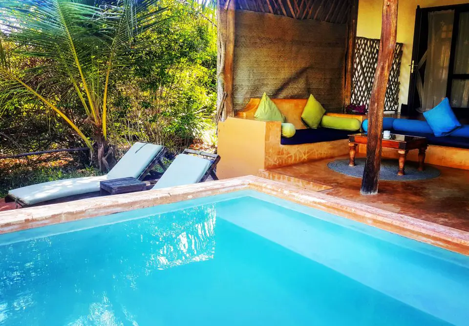 Matemwe hotels: Plunge Pool, Kasha Boutique Hotel, Zanzibar