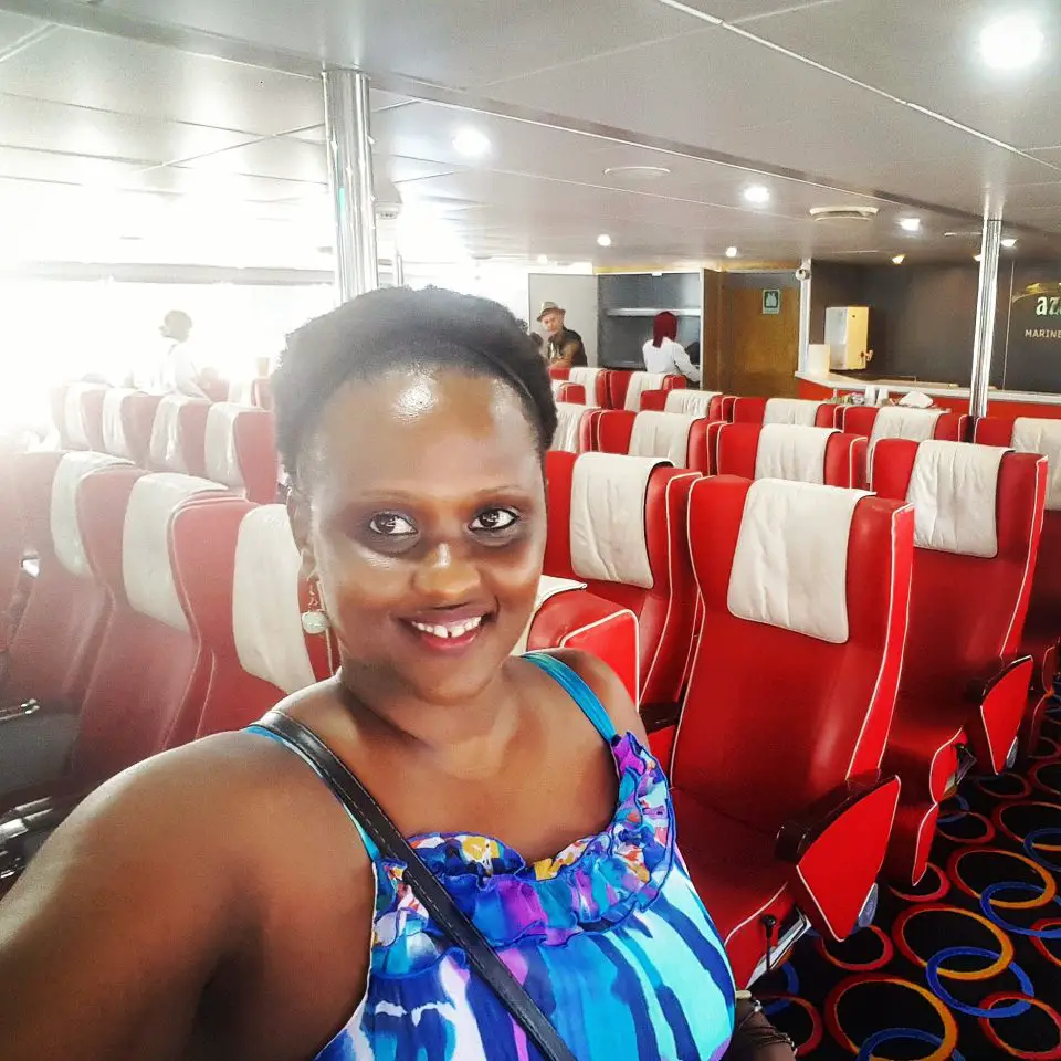 Getting to Matemwe Hotels: Biche in the Azam ferry to Zanzibar