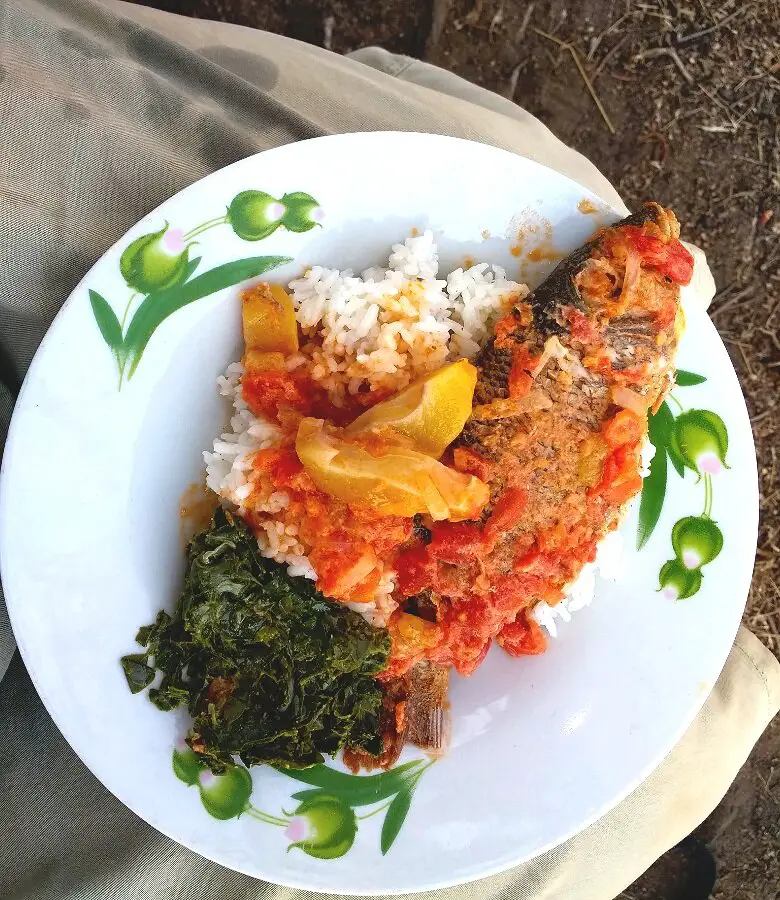 Traditional food in Kilwa today