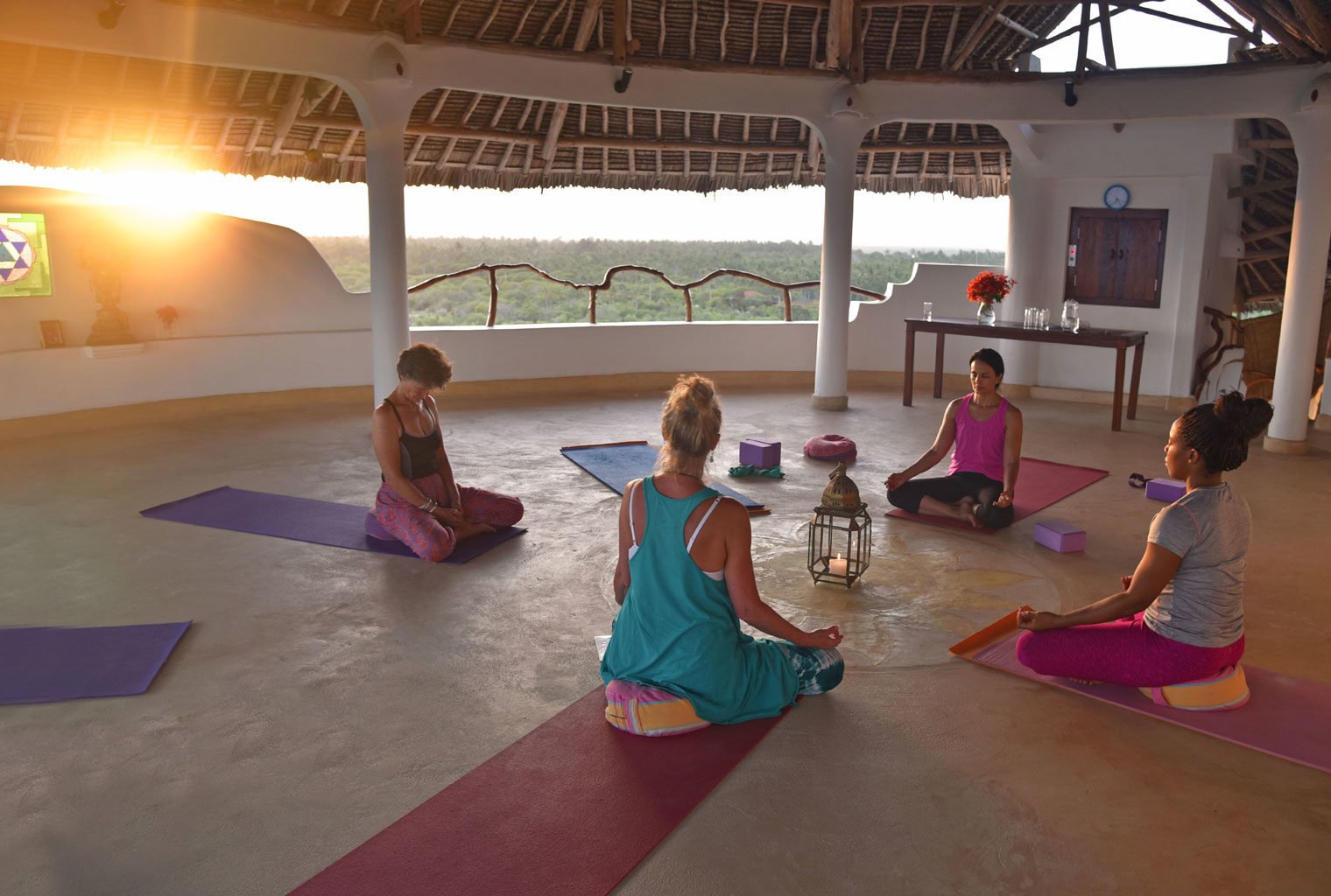 Tailor-made Watamu trips can include Yoga classes