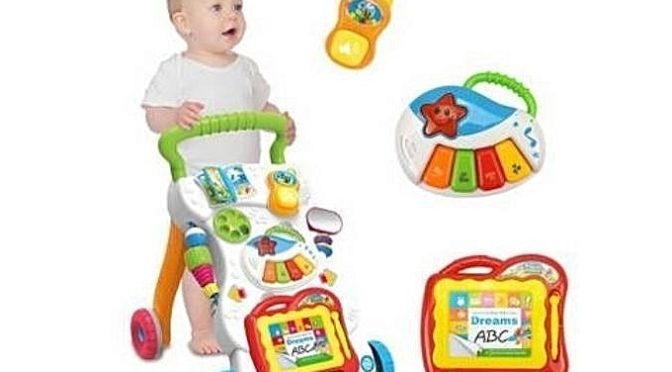 Baby Walker - Musical Push and Play