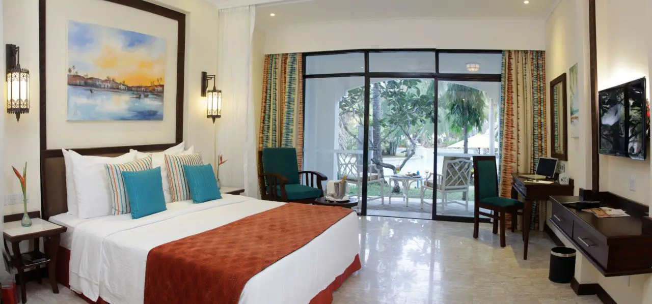 Luxury Spa Hotel in Mombasa: A room at Sarova Whitesands Beach Resort & Spa