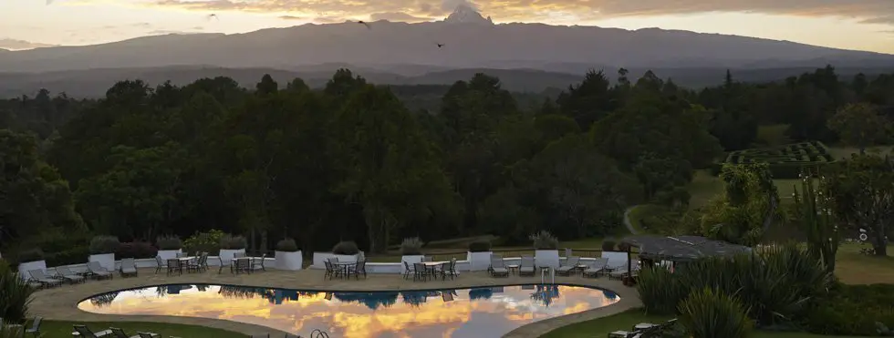 Swimming Pool Mount Kenya Safari Club