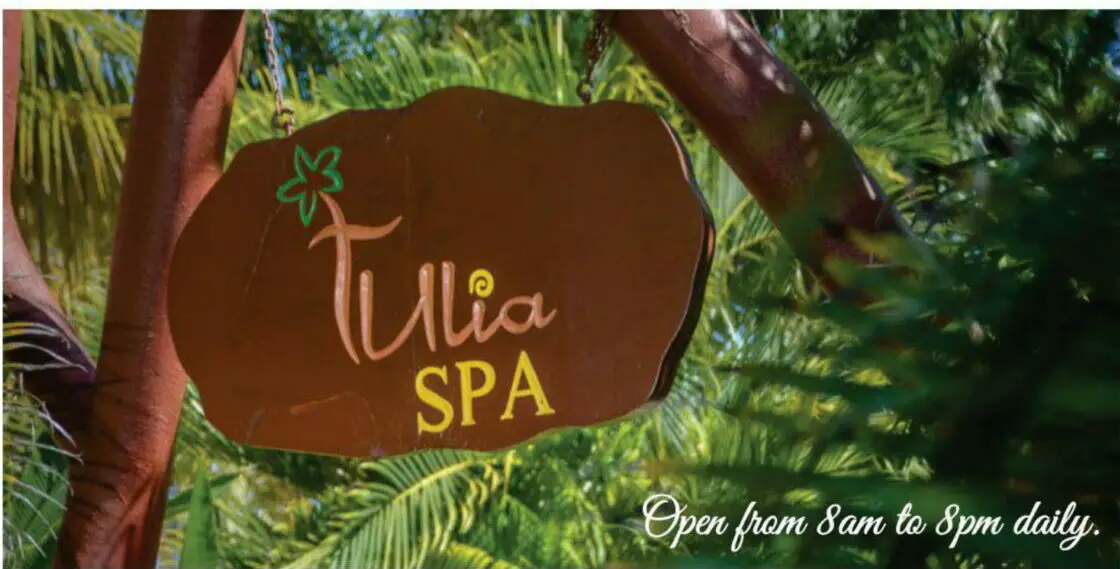 massage spa near me: Tulia Spa Menu Opening Hours