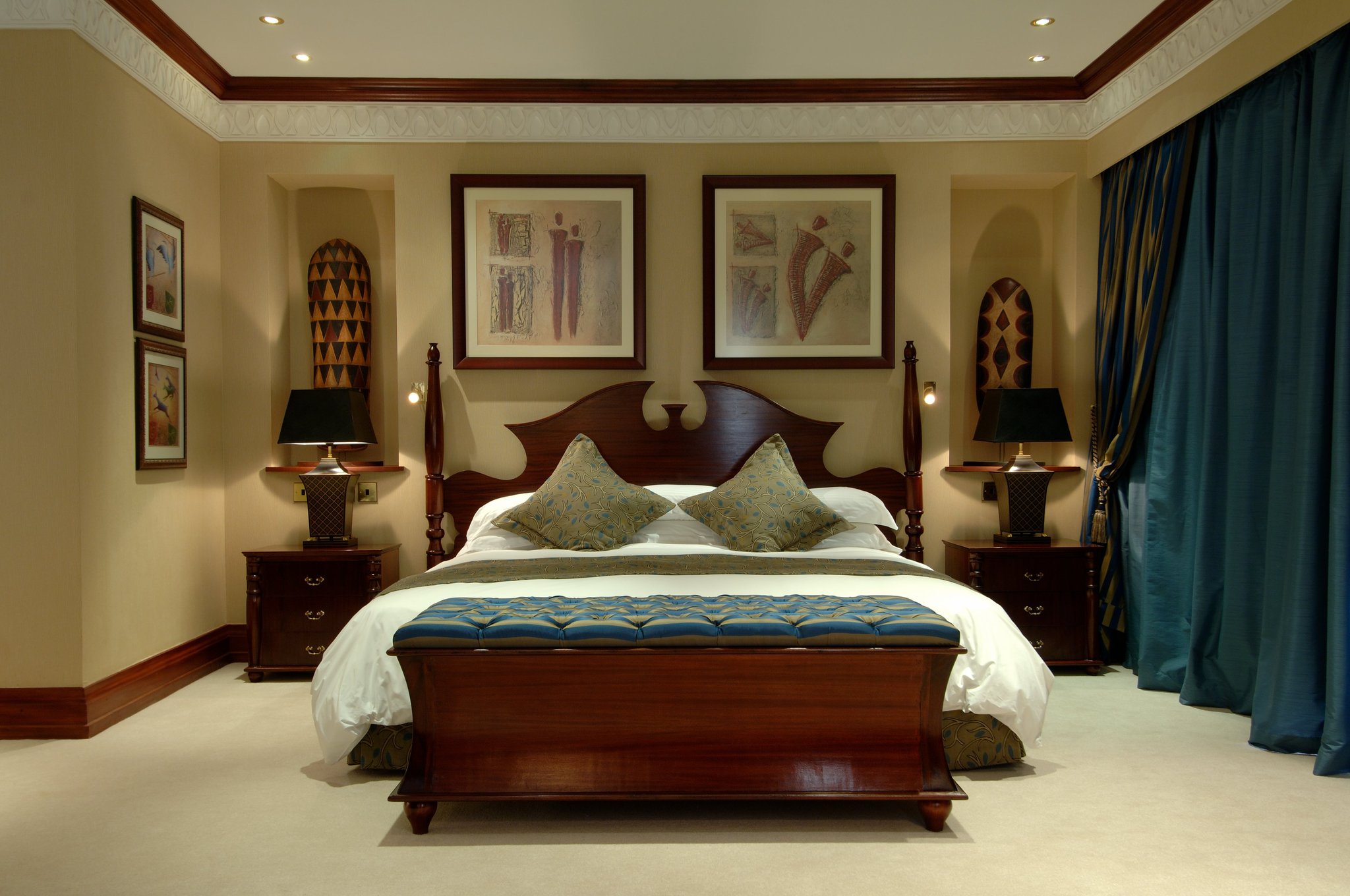 A room at the Kampala Serena Hotel